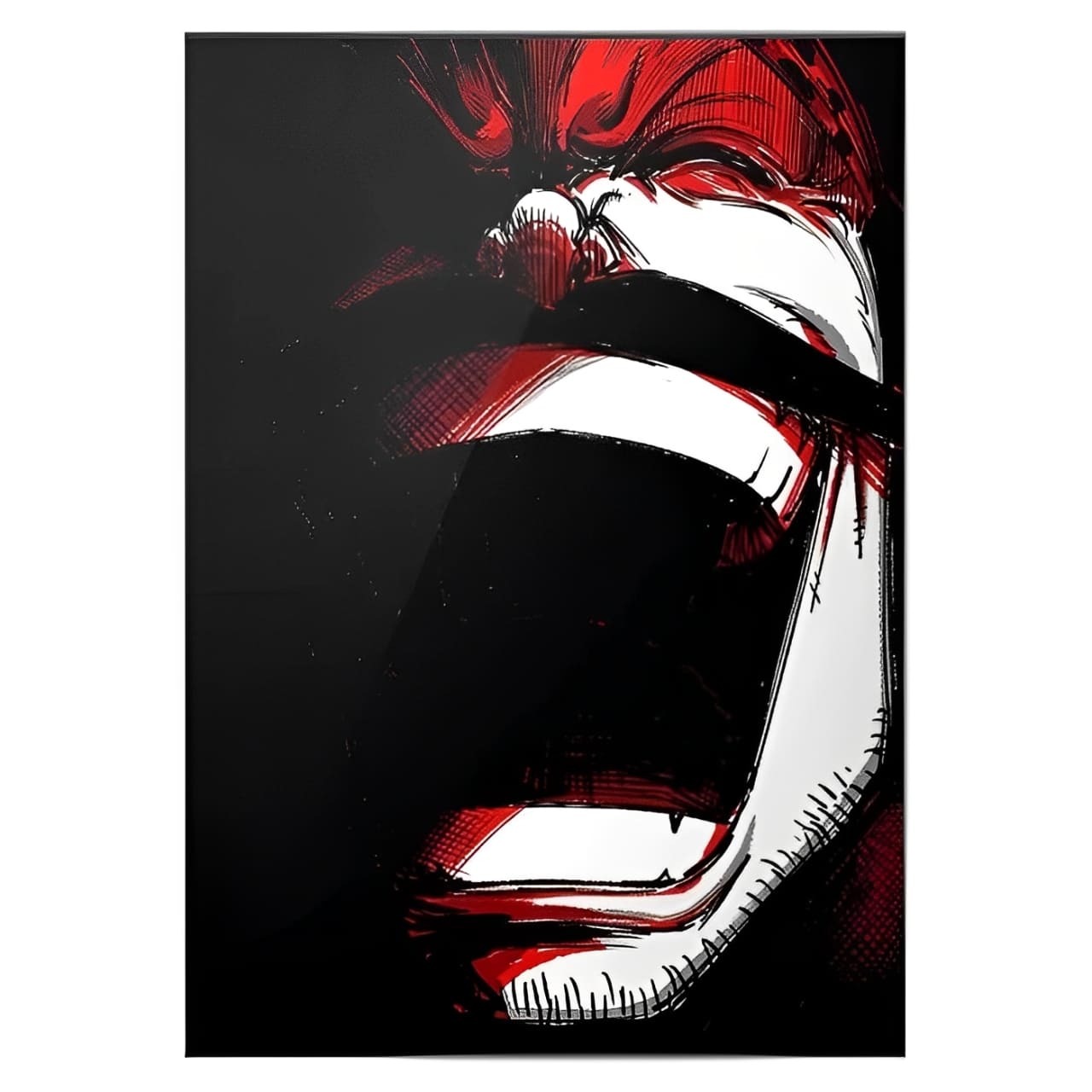 tableau toile one piece dyeing gold roger 3