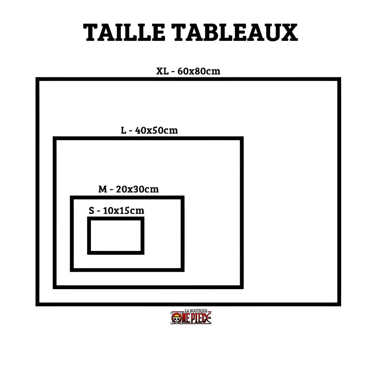 tailles toiles tableaux la boutique one piece canvas paysage normal