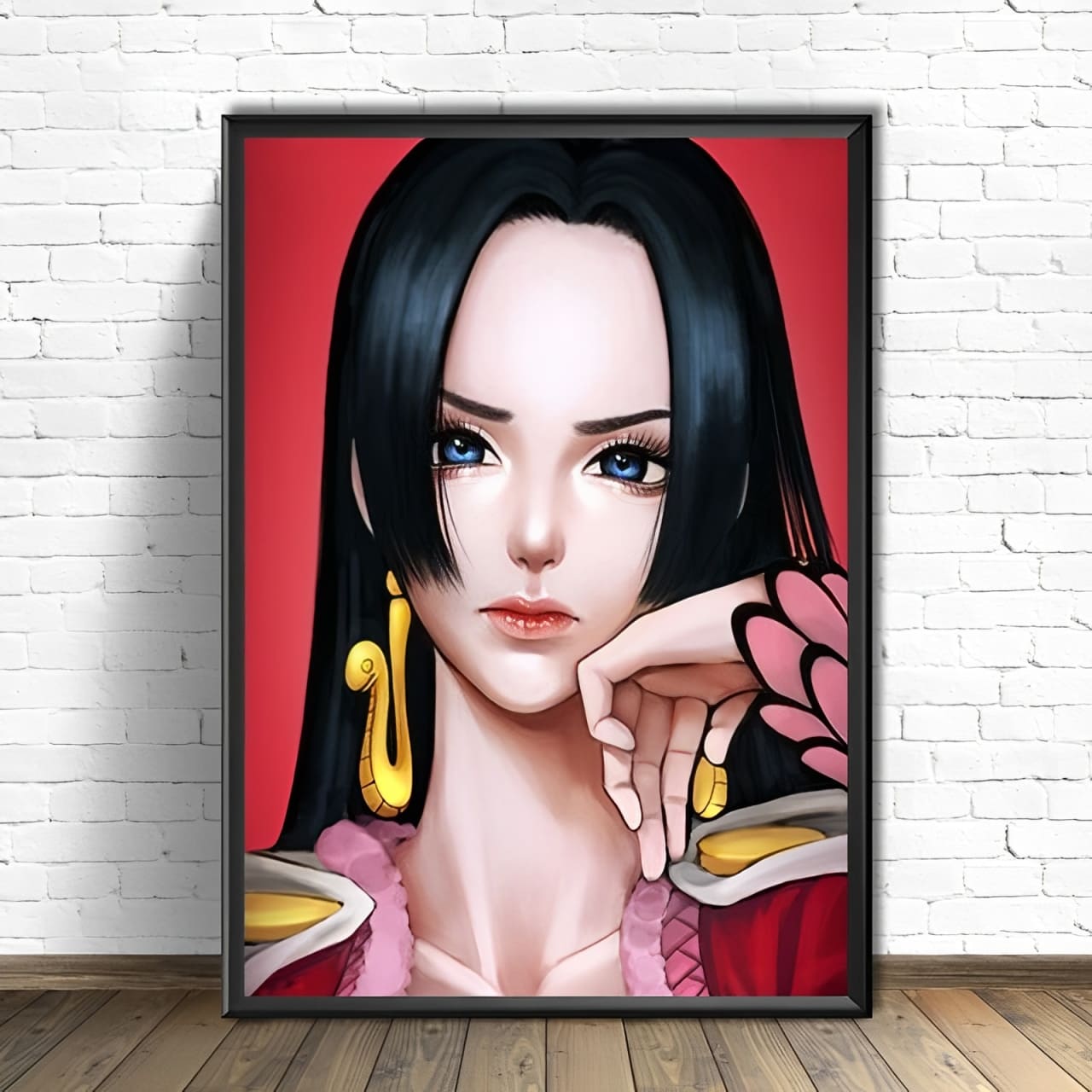 tableau toile one piece hancock 1