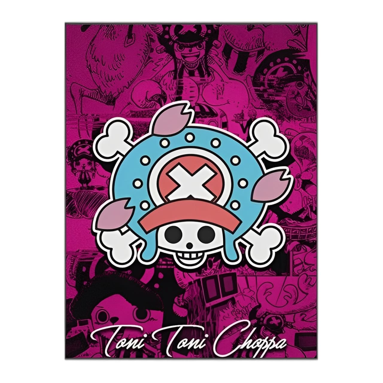 tableau toile one piece jolly roger tony chopper 3