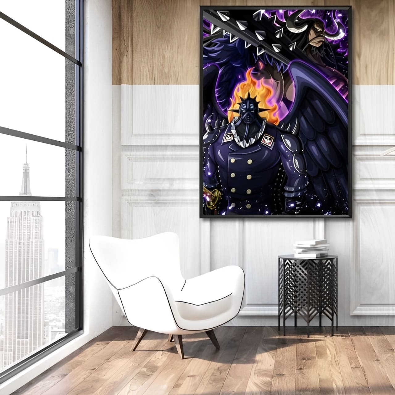 tableau toile one piece kaido king 2