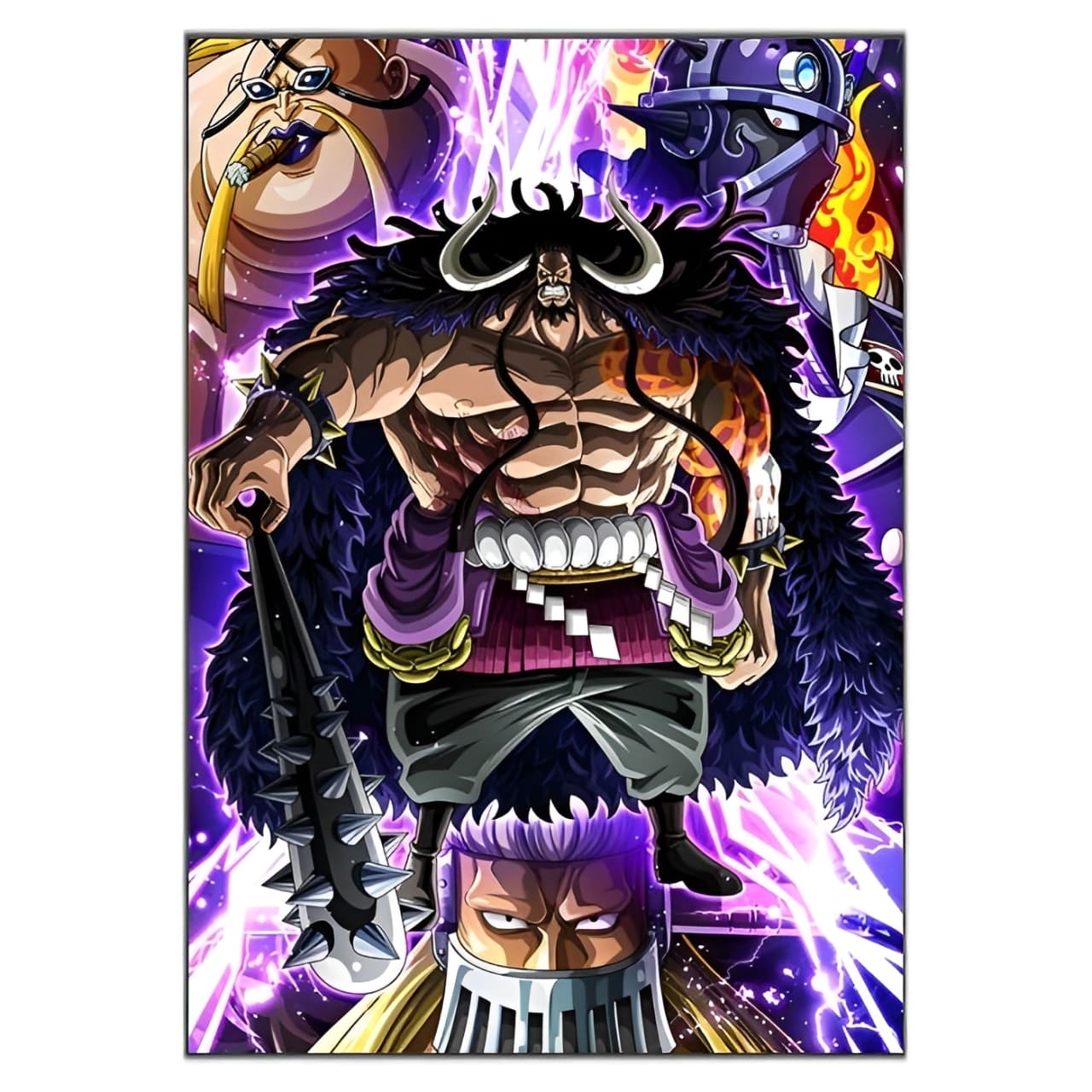 tableau toile one piece kaido okanban 3
