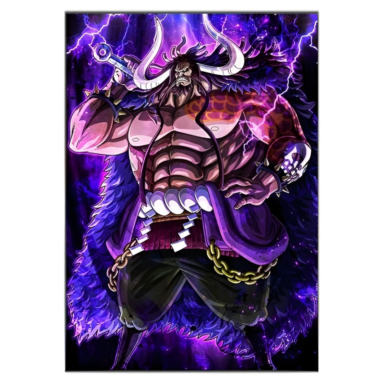 tableau one piece kaido haki 3