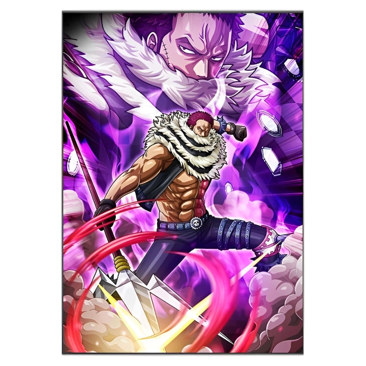 tableau toile one piece charlotte katakuri mogura 3