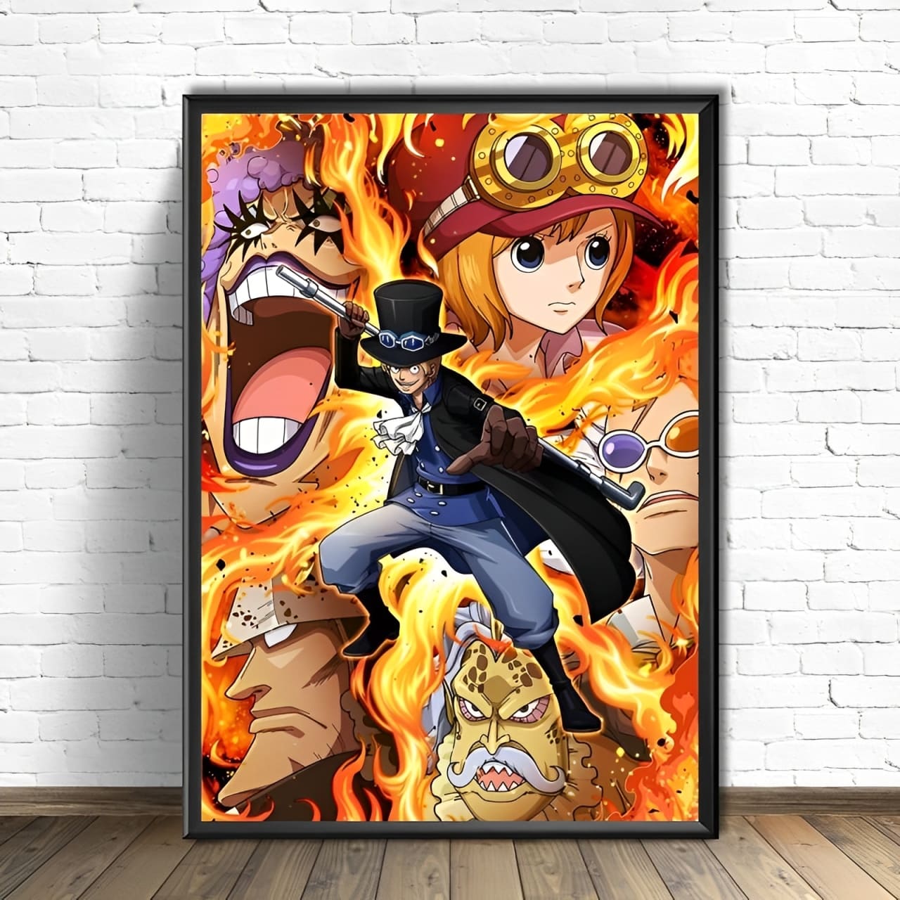 tableau toile one piece armee revolutionnaire 1