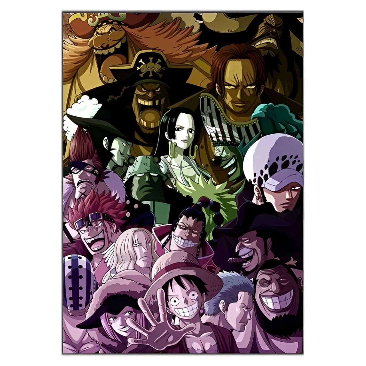 tableau toile one piece pire generation supernovae 3