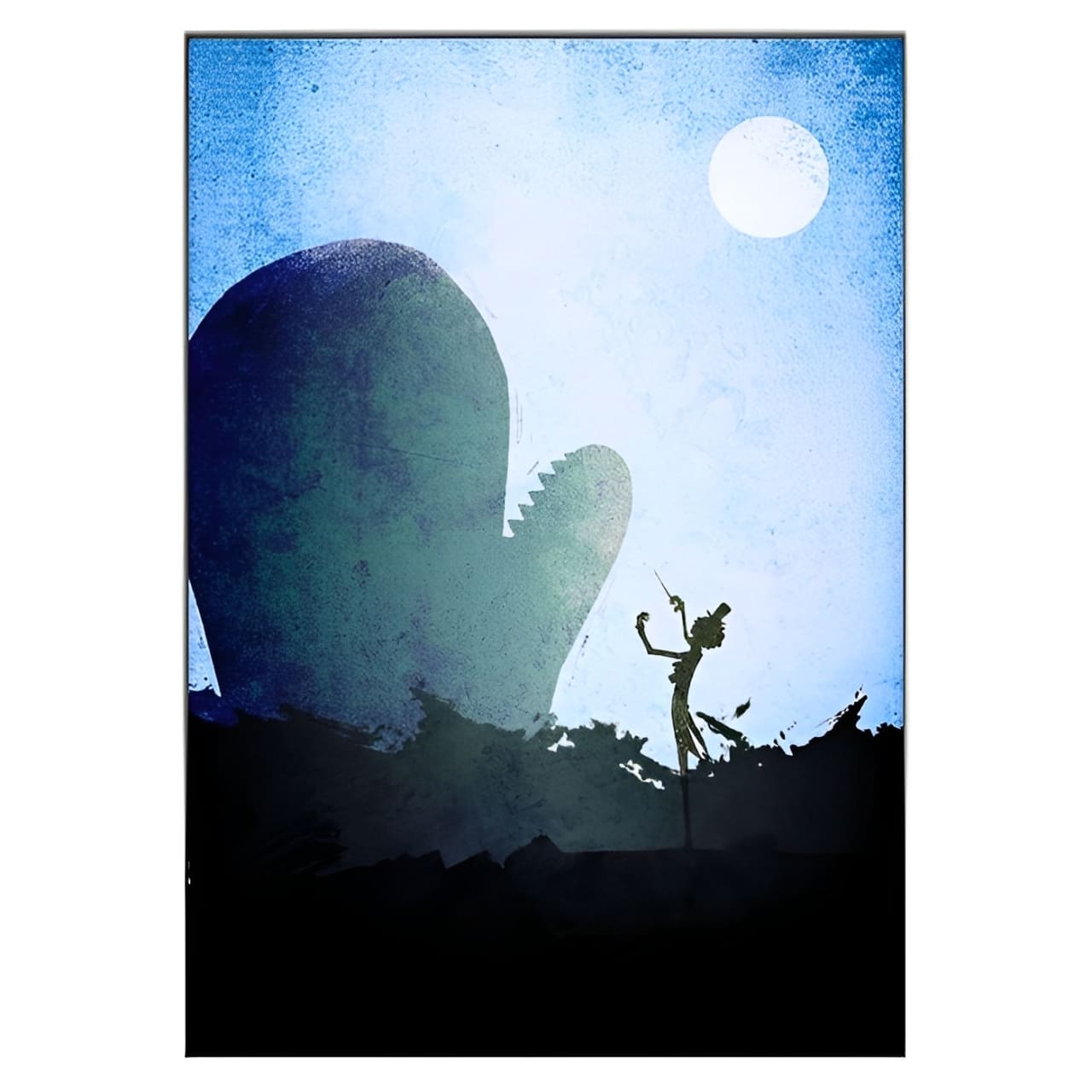 tableau toile one piece landscape brook laboon 3