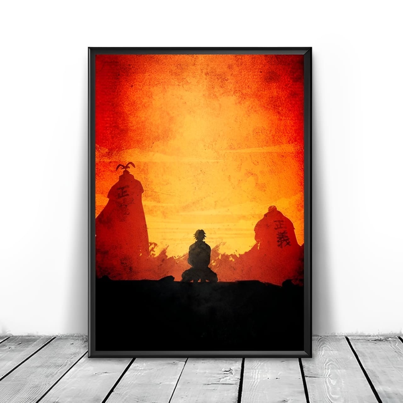 tableau toile one piece landscape portgas ace 2