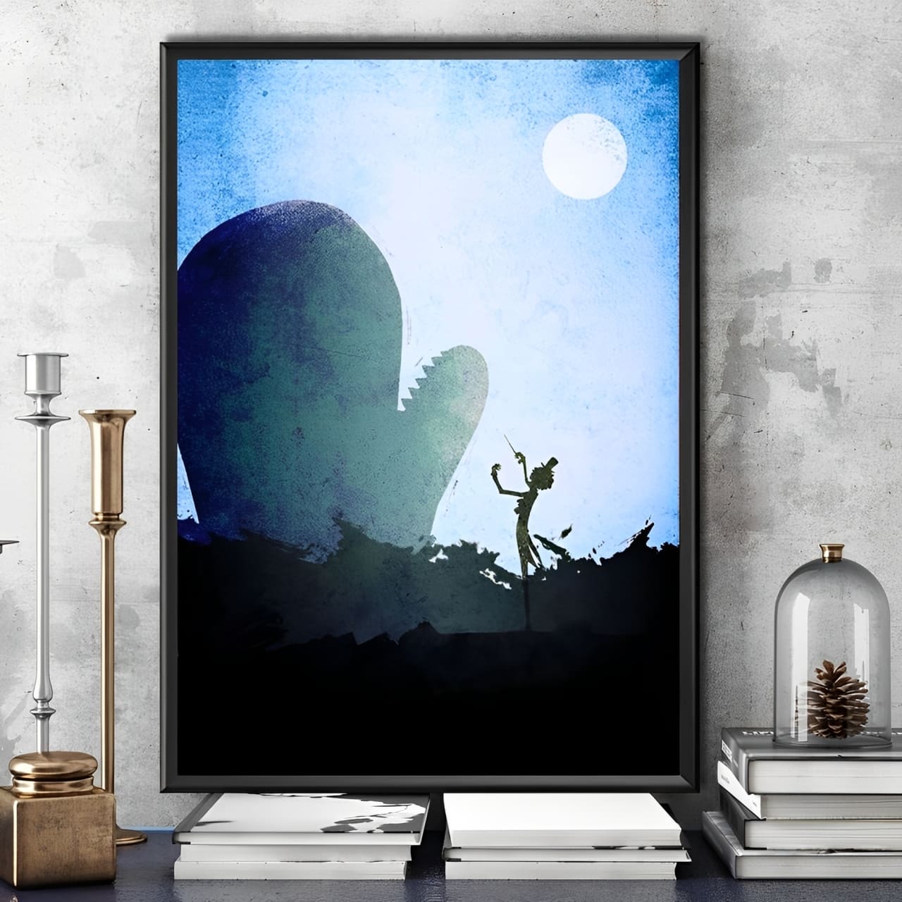 tableau toile one piece landscape brook laboon 1