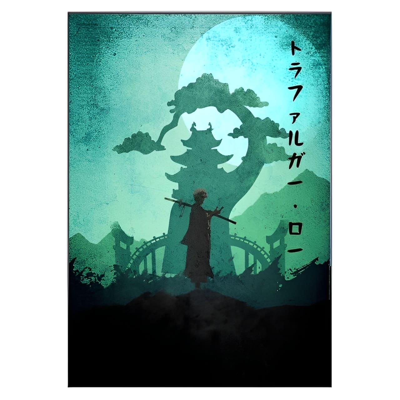 tableau toile one piece landscape trafalgar law 3