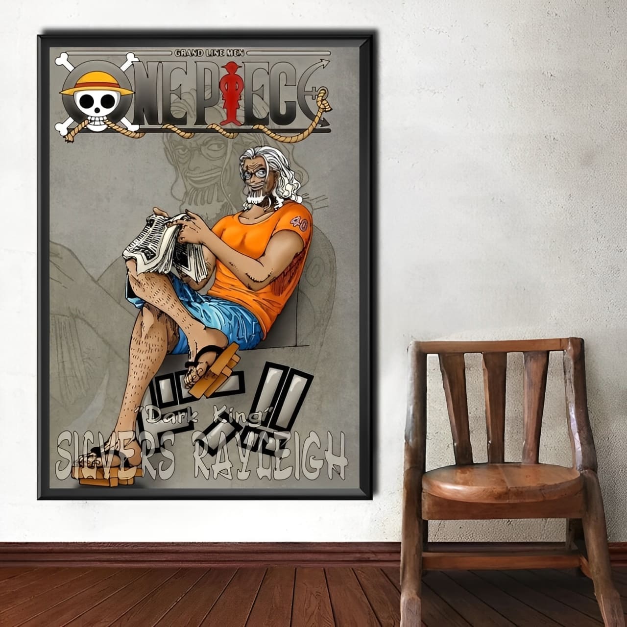 tableau toile one piece line silvers rayleigh 2