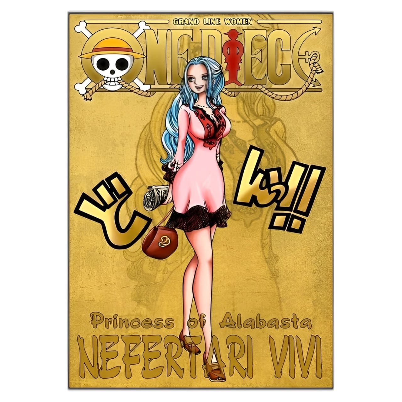 tableau toile one piece line nefertari vivi 3
