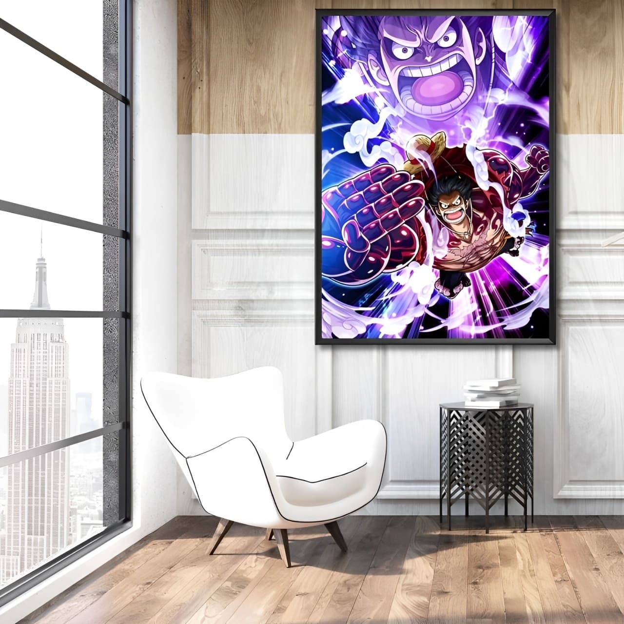 tableau toile one piece luffy gear fourth boundman 2
