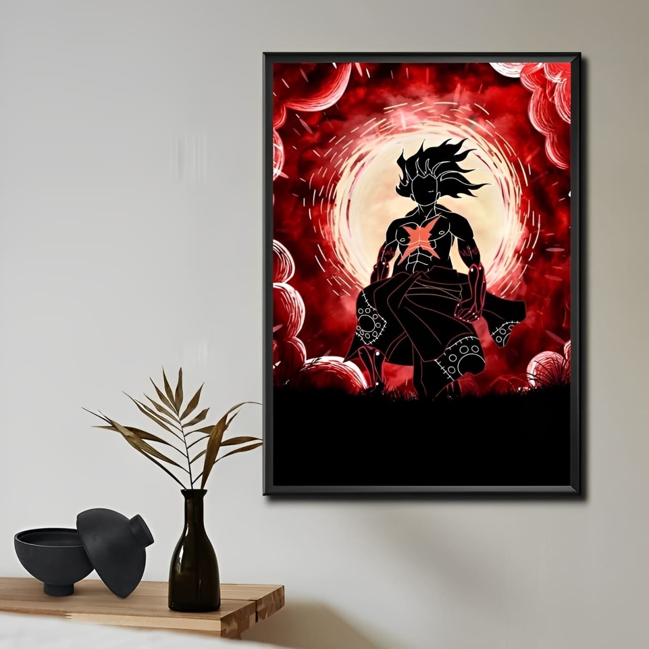 tableau toile one piece luffy snakeman 2