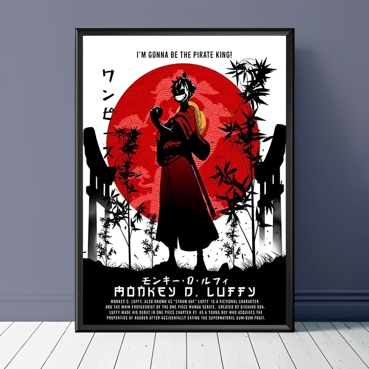 tableau toile one piece monkey luffy japan 1