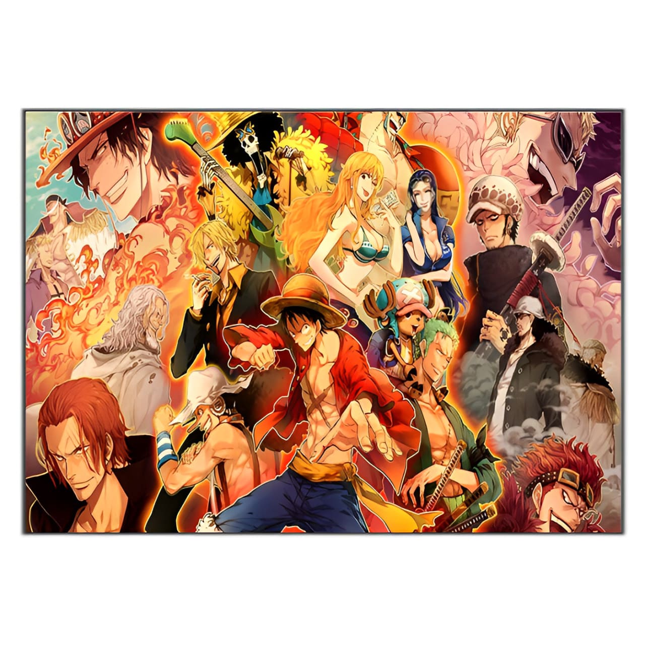 tableau toile one piece mugiwara cie 3