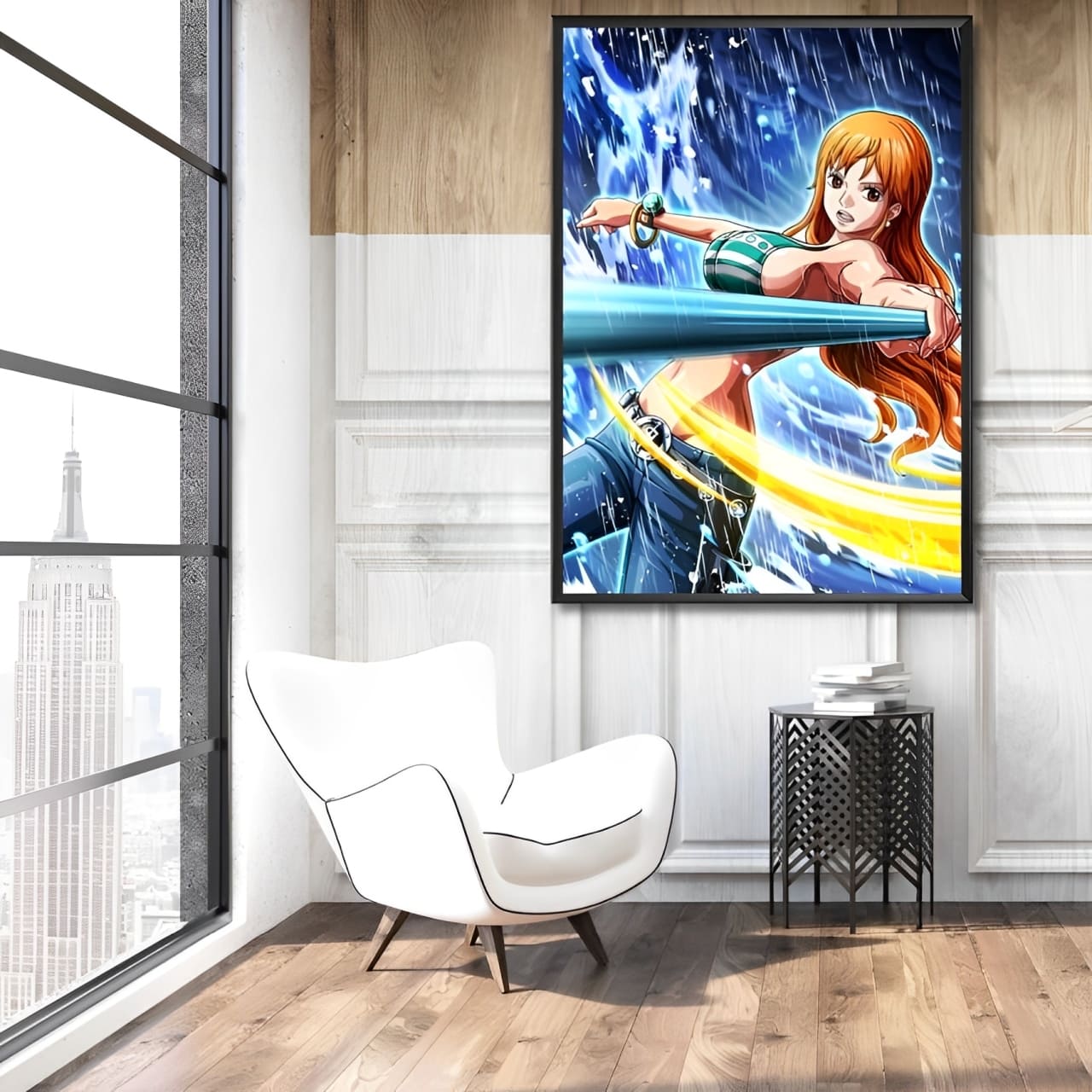 tableau toile one piece nami clima tact 2