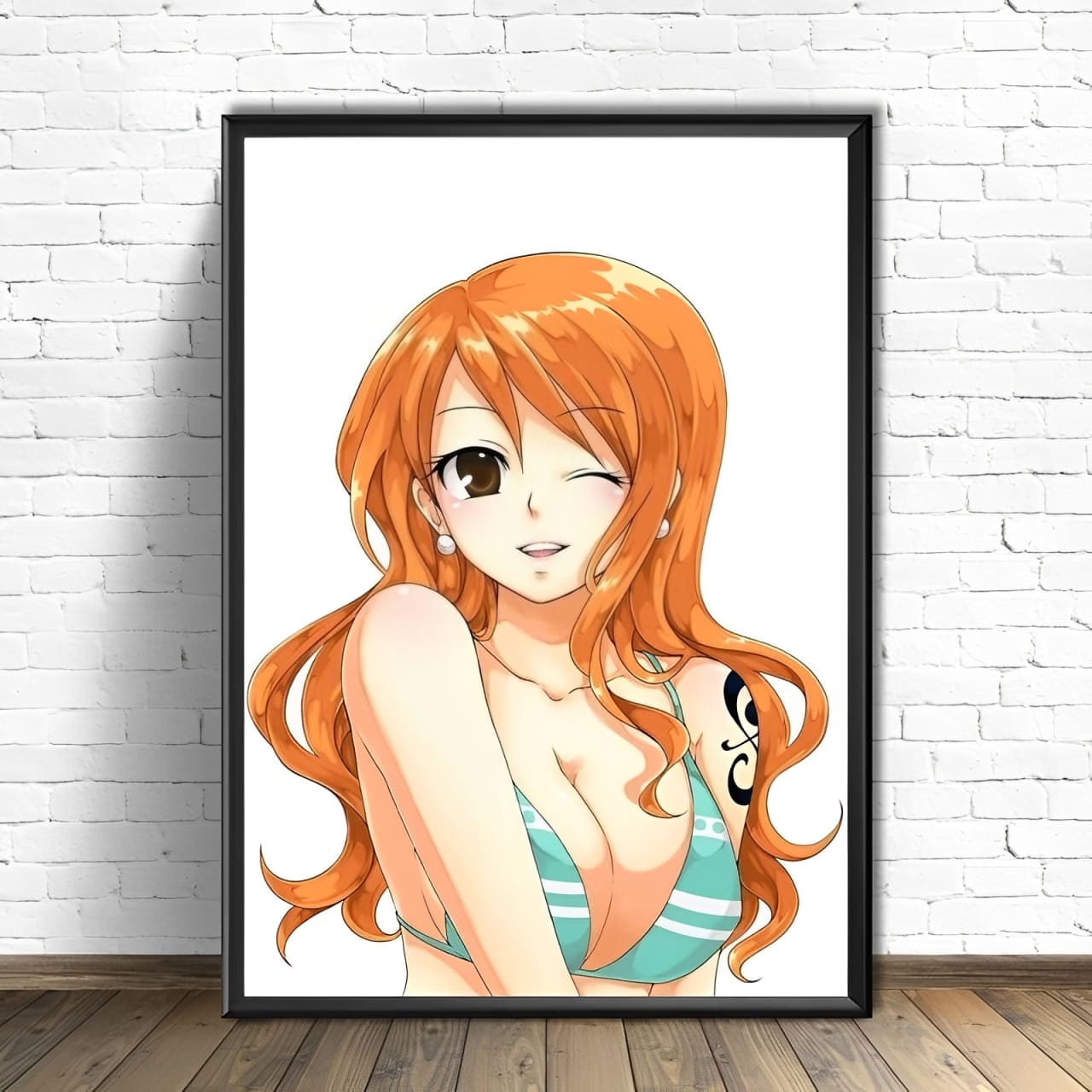tableau one piece nami wink 1