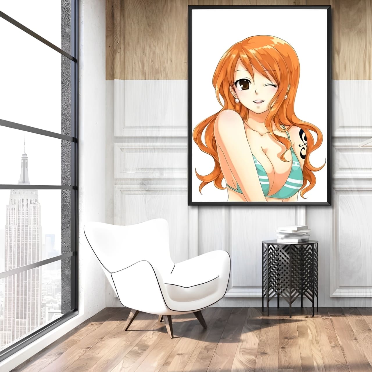 tableau one piece nami wink 2