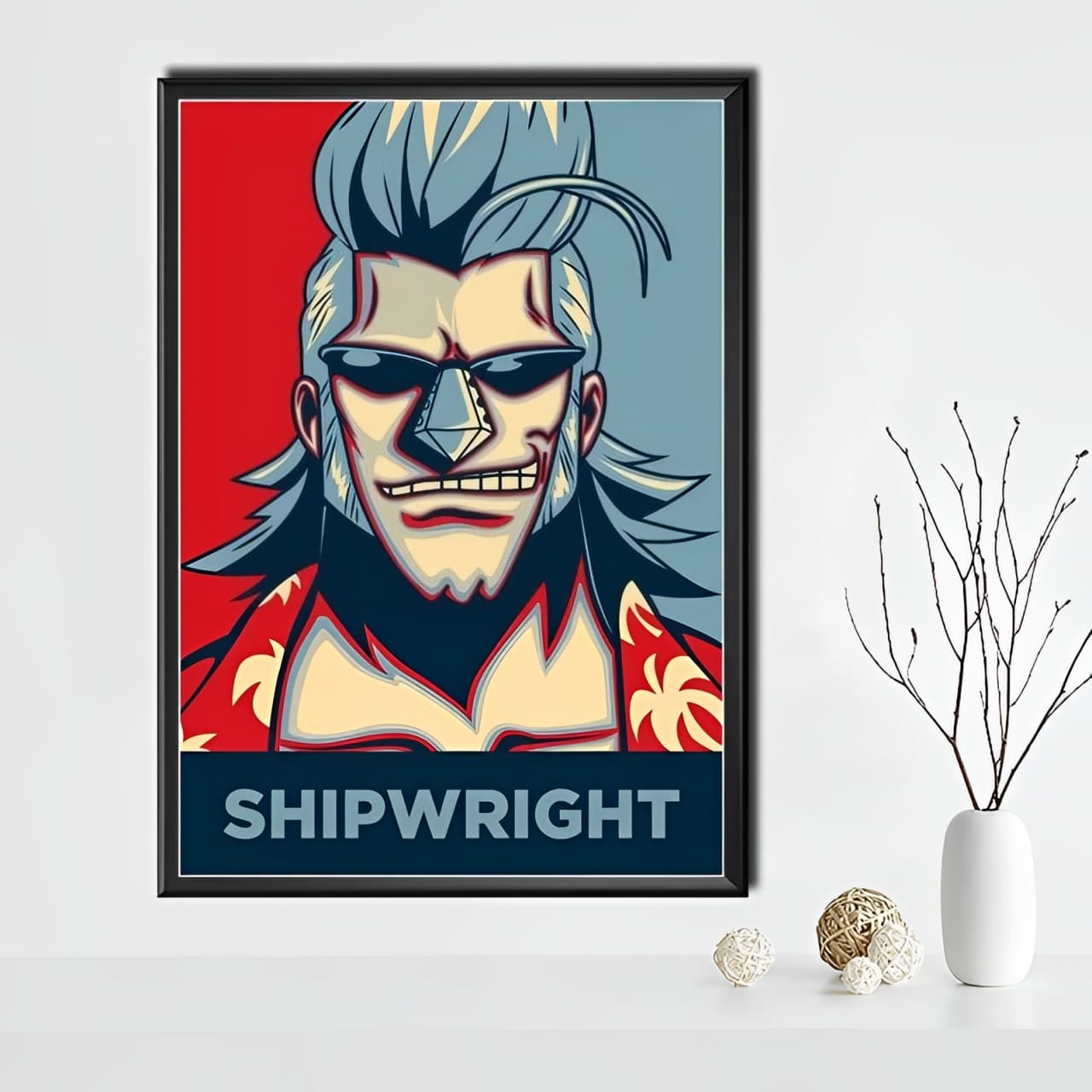 tableau toile one piece portrait franky 2