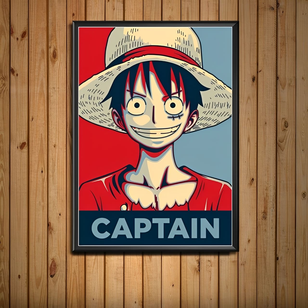tableau toile one piece portrait luffy 1
