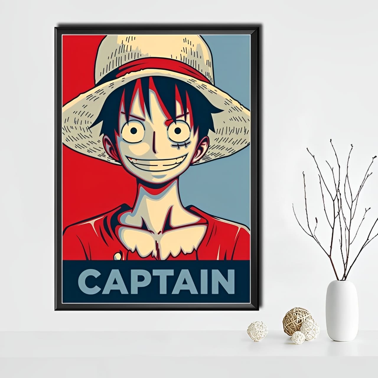tableau toile one piece portrait luffy 2