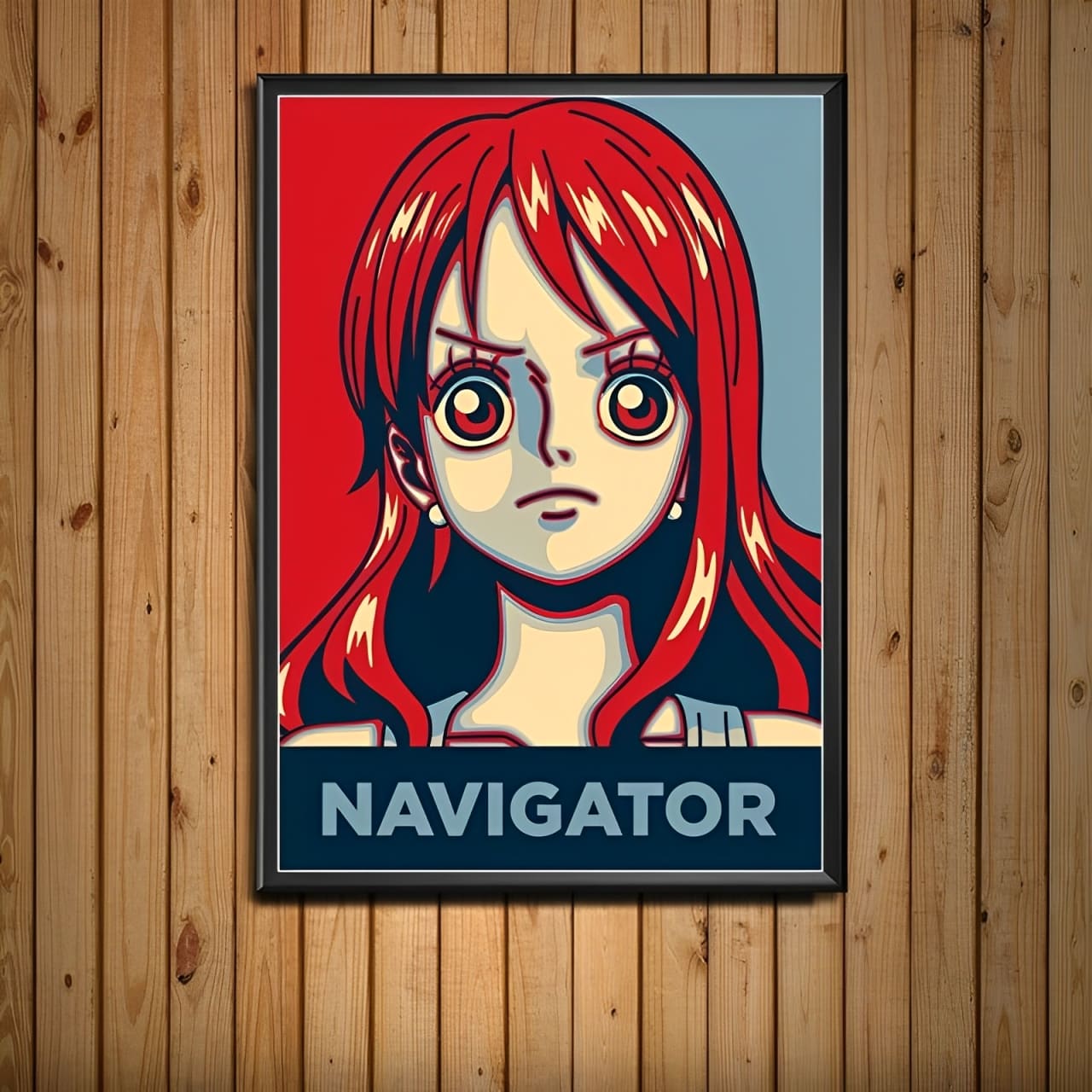 tableau toile one piece portrait nami 1