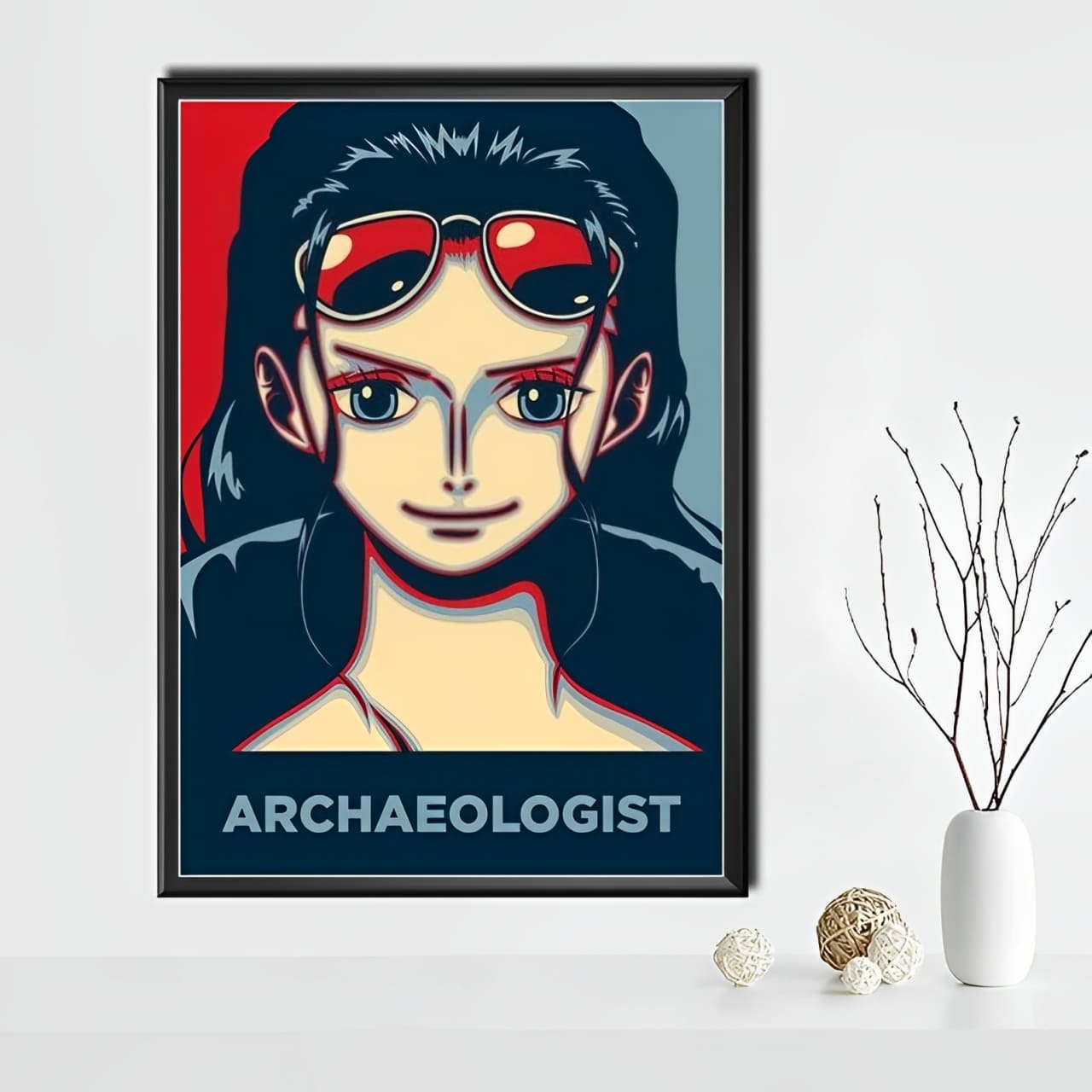 tableau toile one piece portrait robin 2