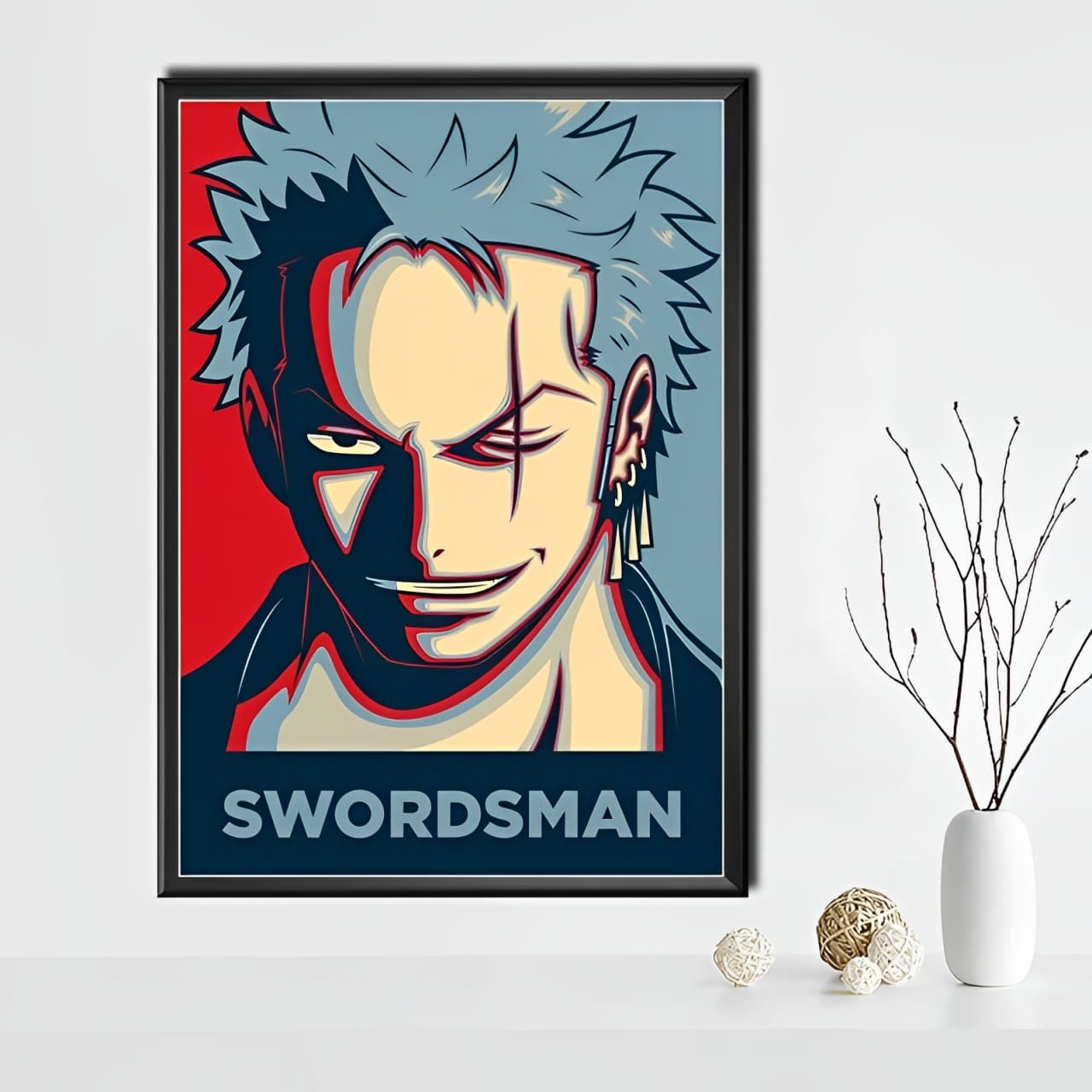tableau toile one piece portrait zoro 2