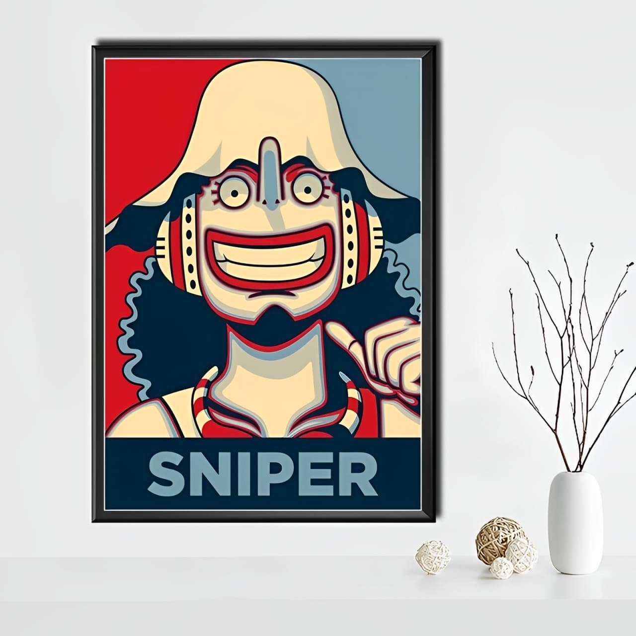 tableau toile one piece portrait usopp 2