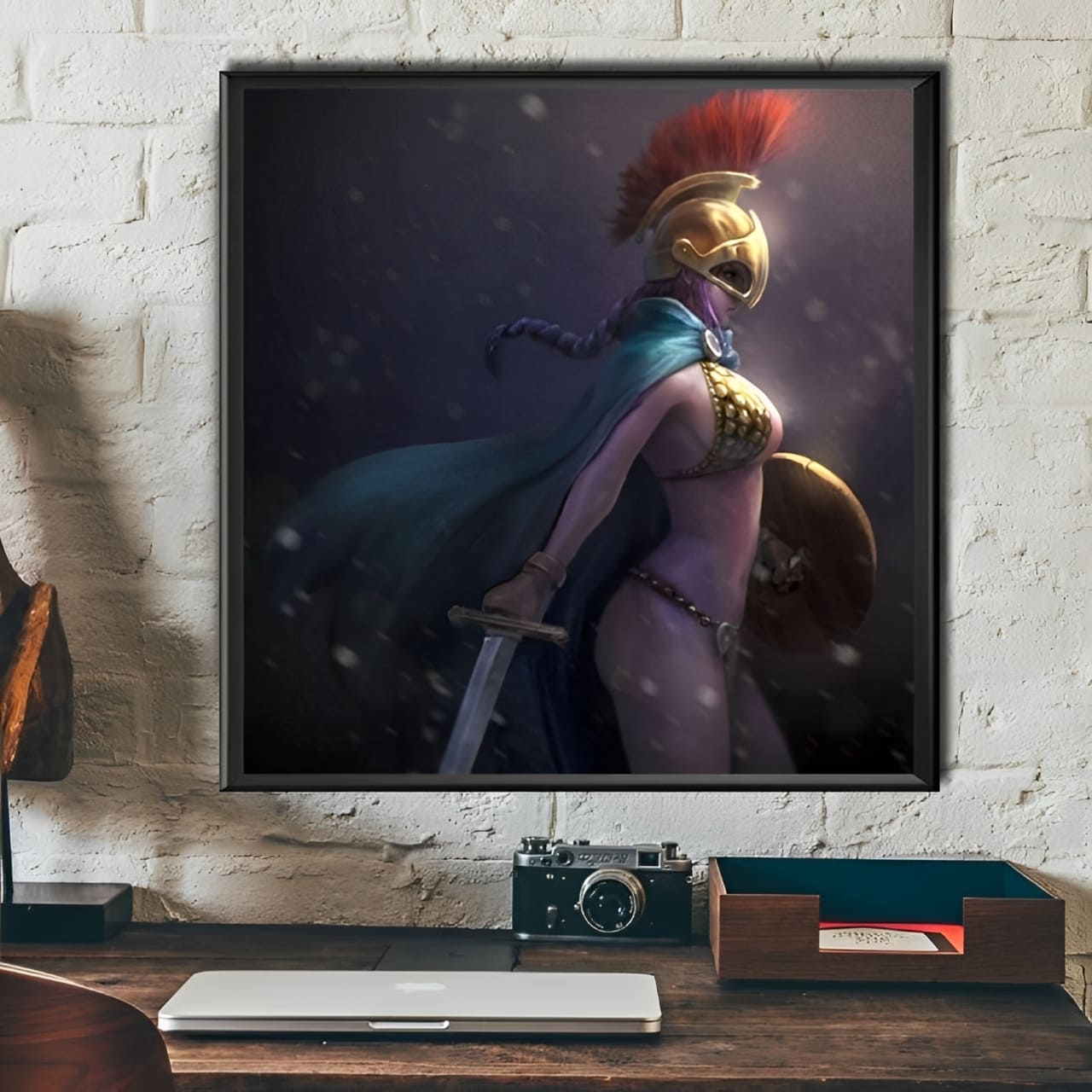tableau toile one piece rebecca dressrosa 2