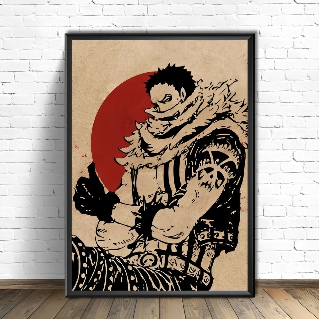 tableau toile one piece red point katakuri 1