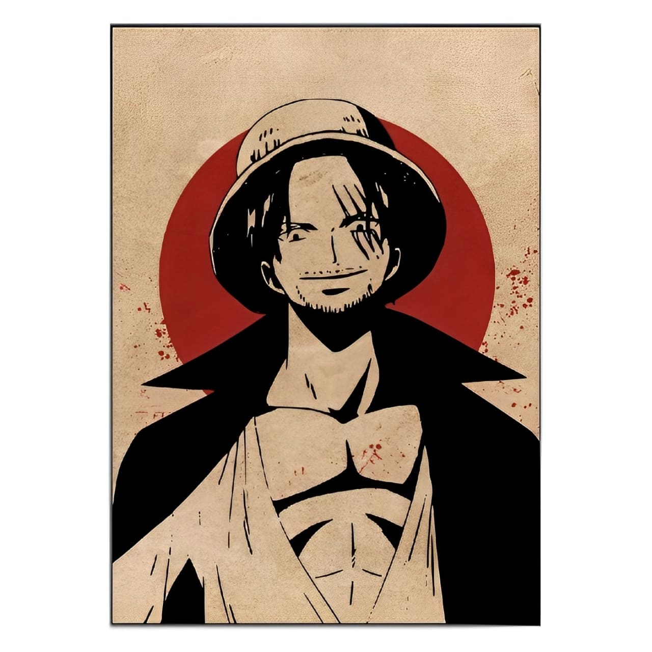 tableau toile one piece red point shanks 3