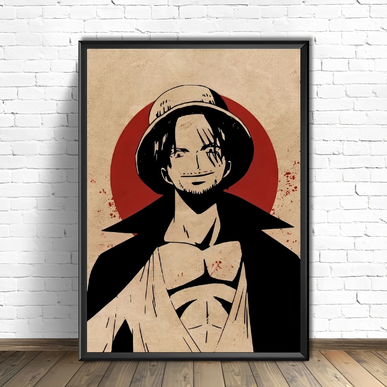 tableau toile one piece red point shanks 1
