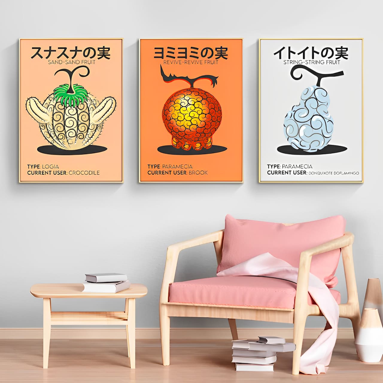 tableau toile one piece revive revive fruit 2