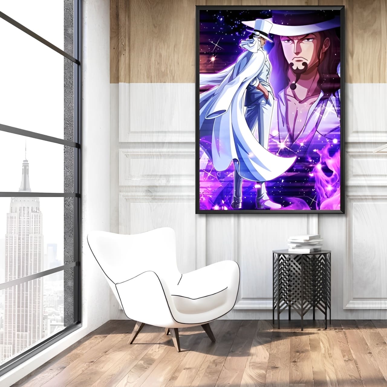 tableau toile one piece rob lucci cp9 2