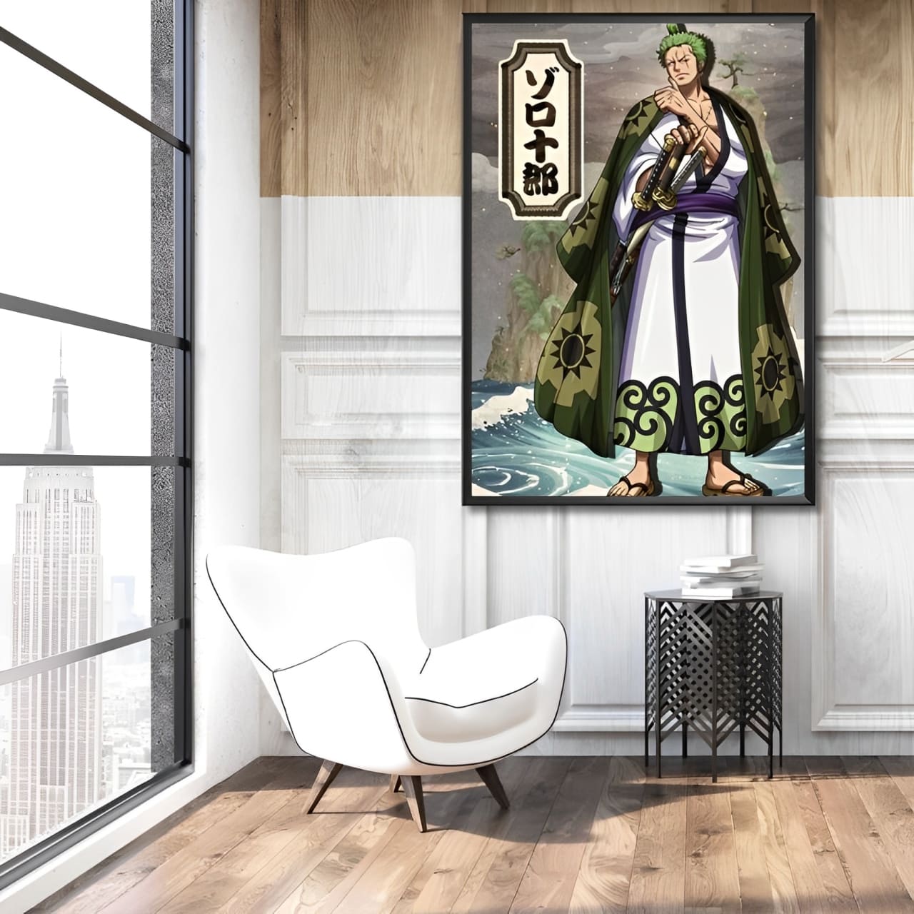 tableau toile one piece roronoa zoro wano 2
