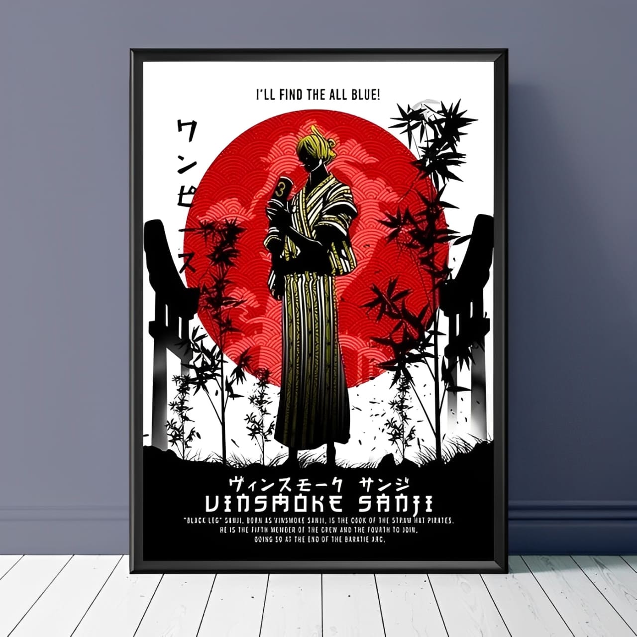 tableau toile one piece sangoro wano 1