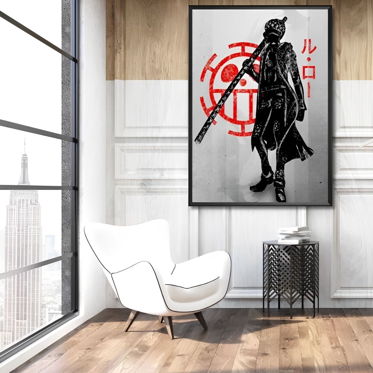 tableau toile one piece shadows trafalgar law 2