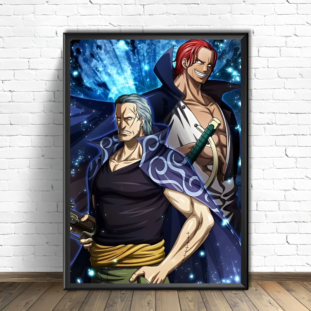 tableau toile one piece shanks ben beckmann 1