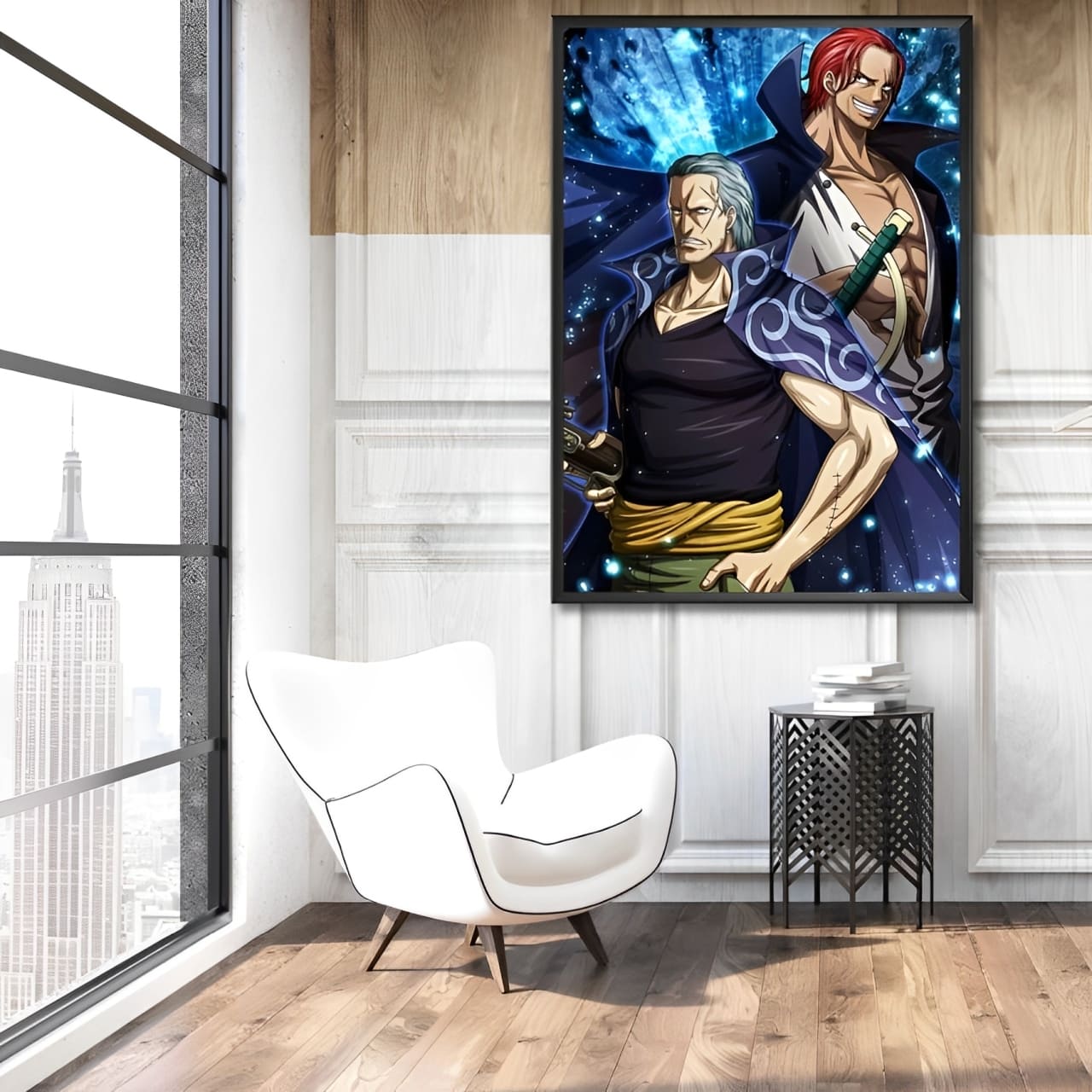 tableau toile one piece shanks ben beckmann 2
