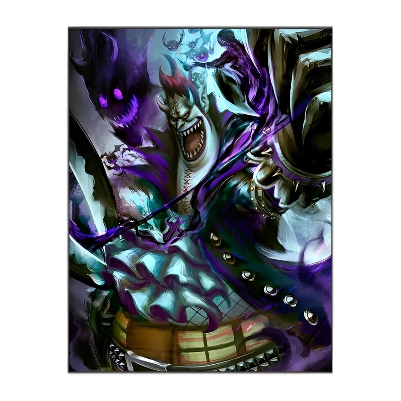 tableau toile one piece shichibukai moria 3