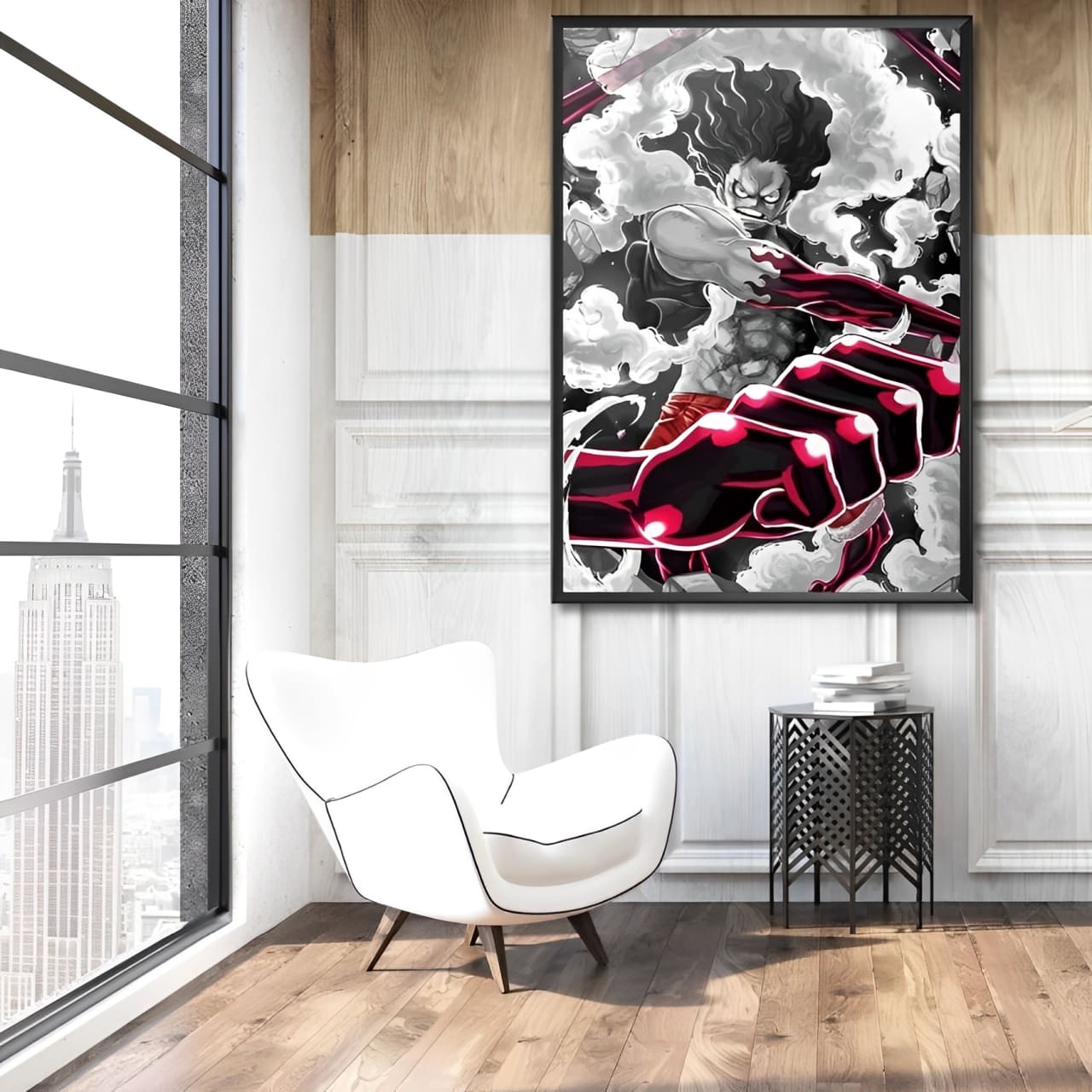 tableau toile one piece monkey luffy snakeman 2