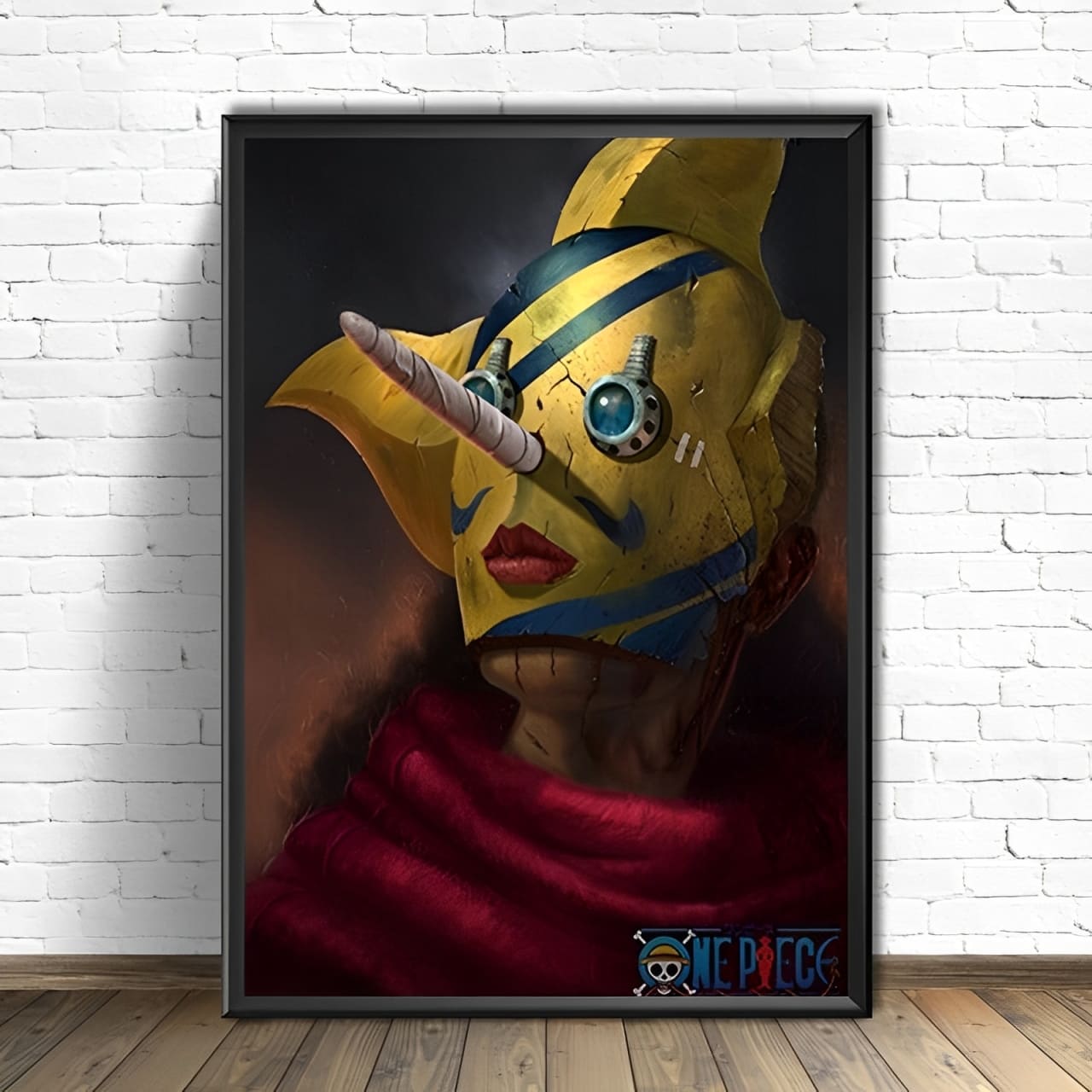 tableau toile one piece usopp sniperking 1