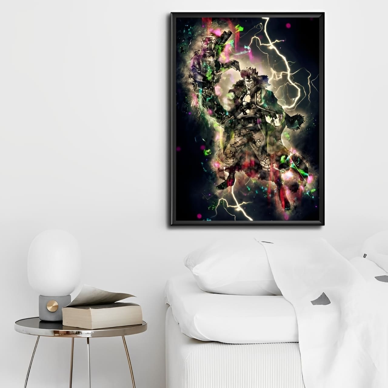 tableau toile one piece sparks eustass kid 2