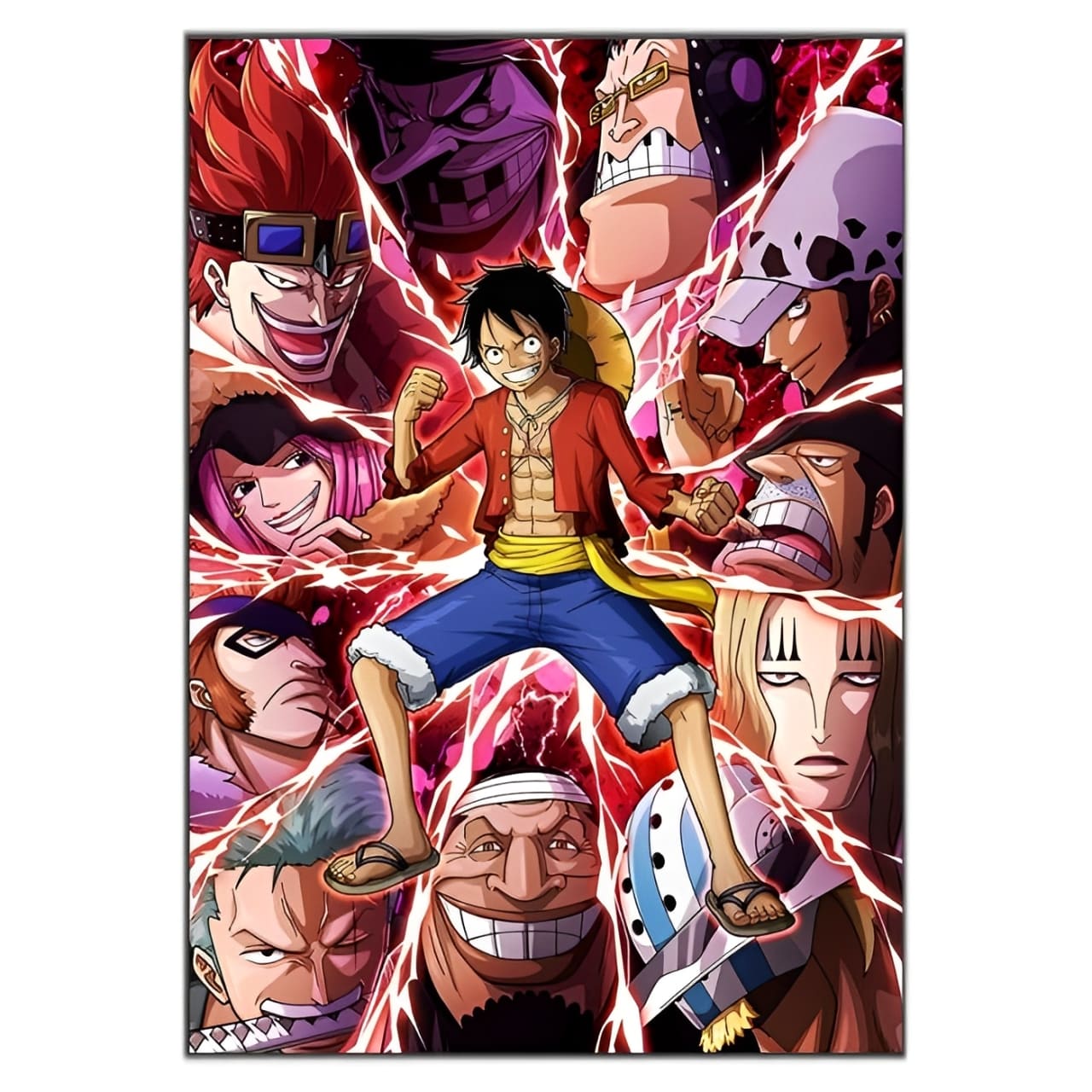 tableau toile one piece supernovas 3
