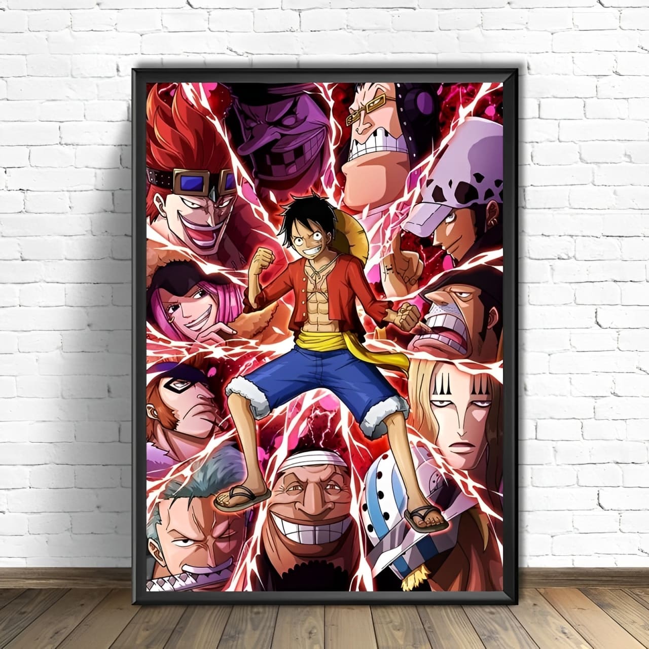 tableau toile one piece supernovas 1