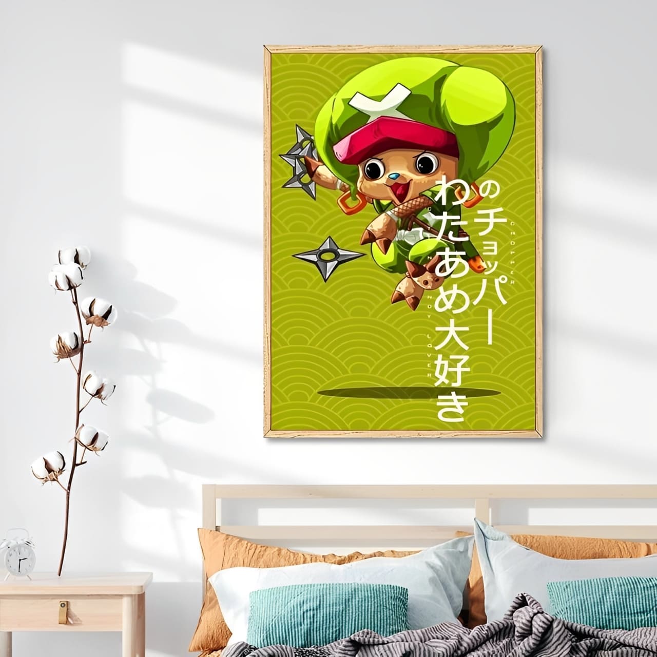 tableau toile one piece tony chopper tiny wano 2