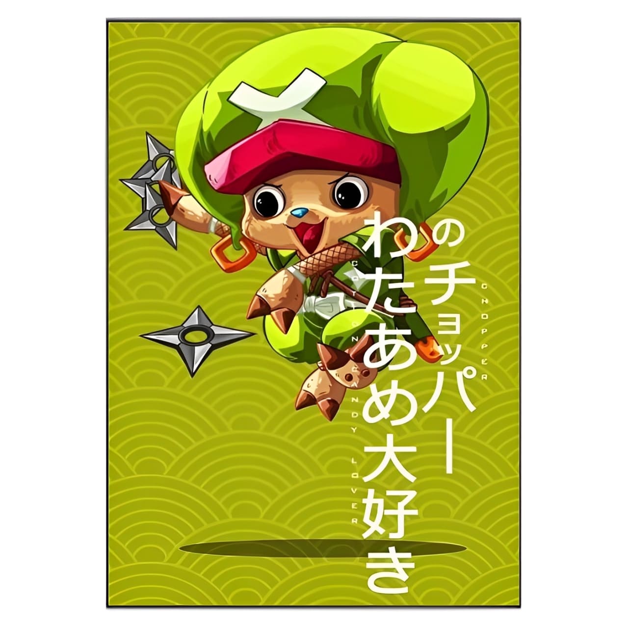 tableau toile one piece tony chopper tiny wano 3