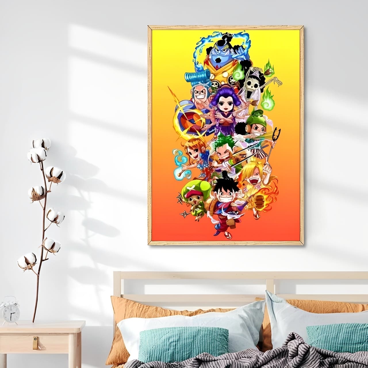 tableau toile one piece mugiwara tiny wano 2